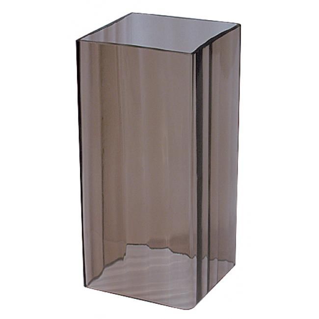 Glasquader als Lampeneinsatz 15 cm h, 8,5 x 8,5 cm