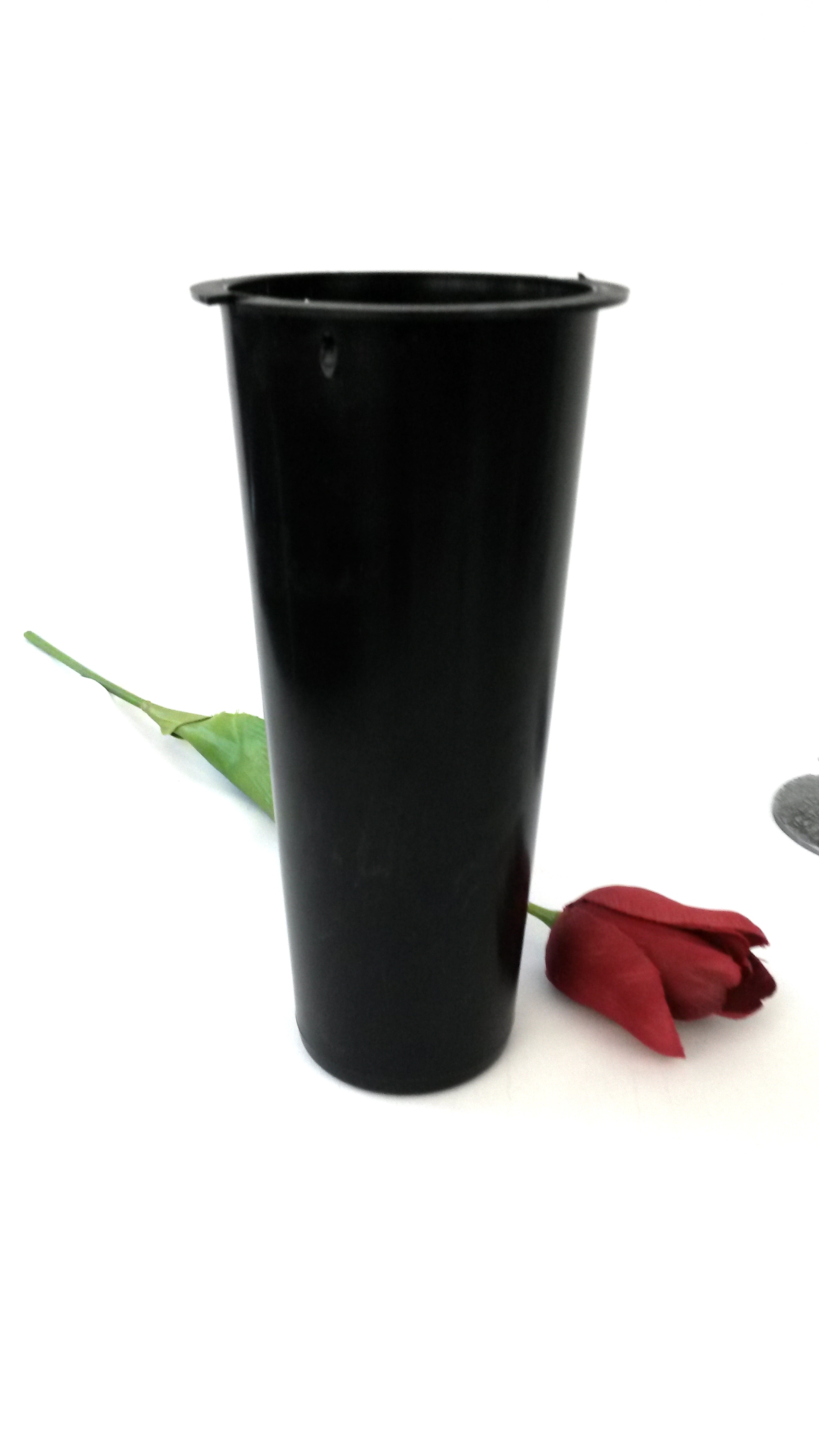 Einsatz Vase 21 cm h, 9,8 cm Ø außen