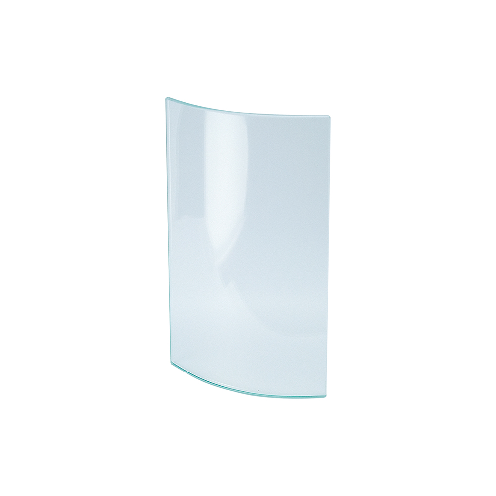 Glas leicht gebogen 13 x 7,8 cm