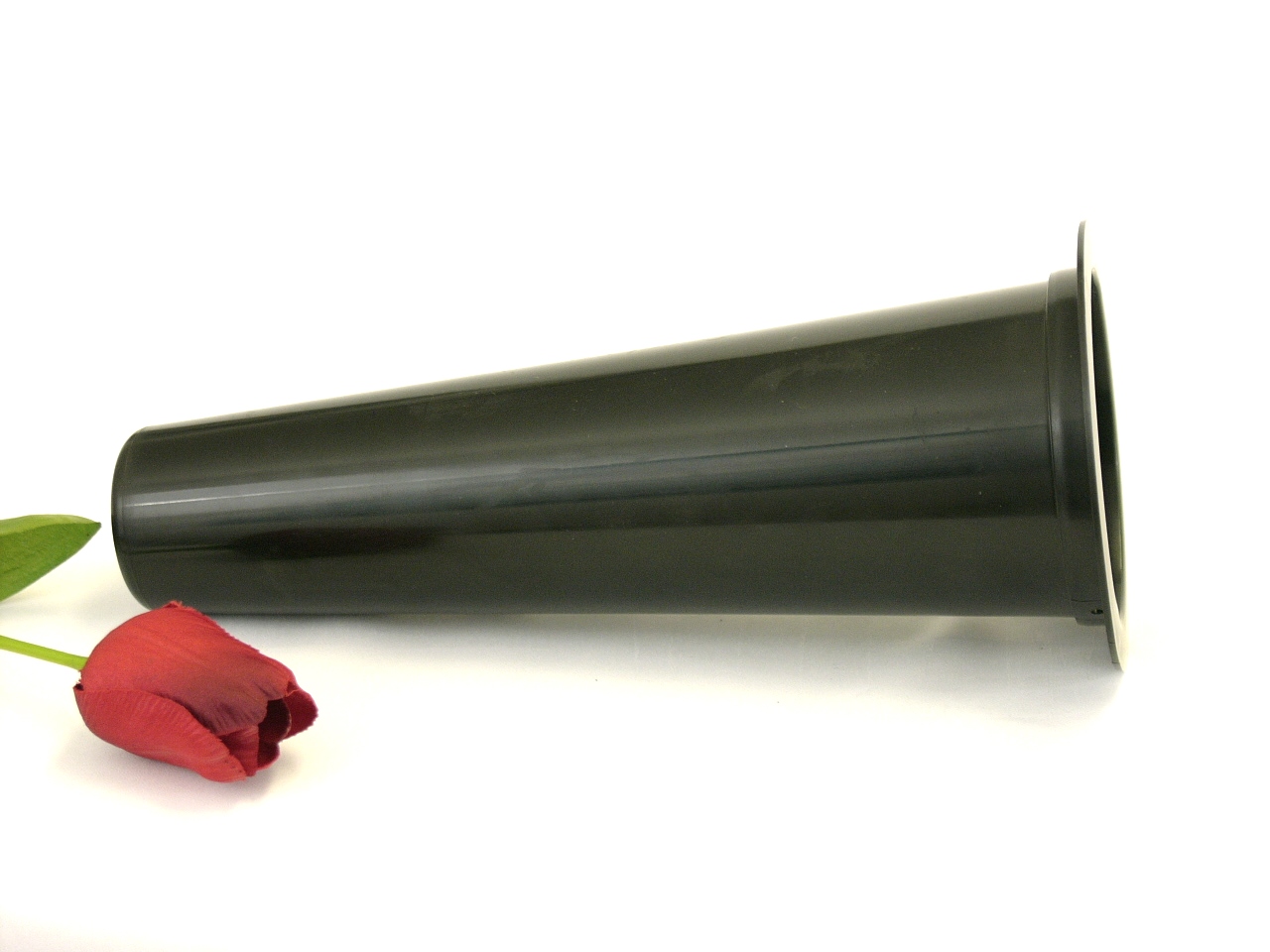 Vaseneinsatz mit Rand 27,5 cm h