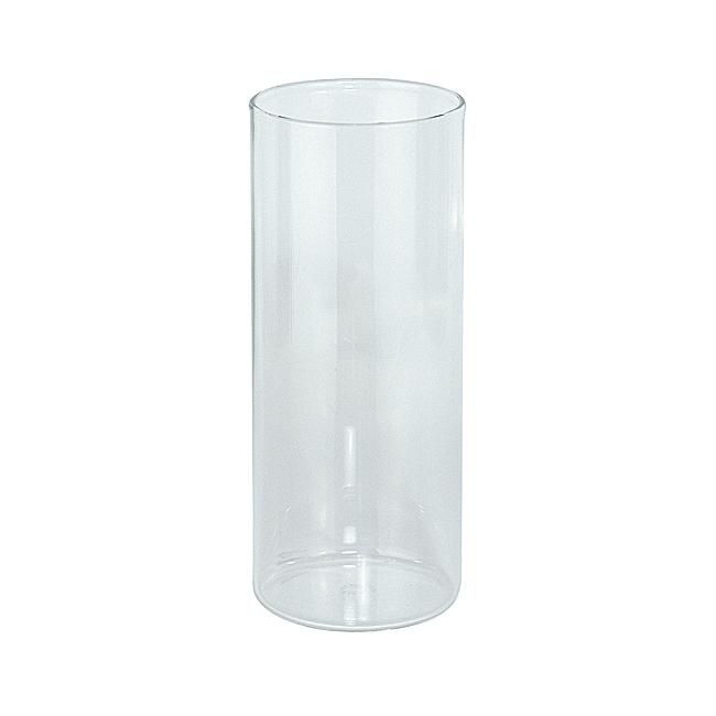 Glas  22 cm h, 9 cm Ø