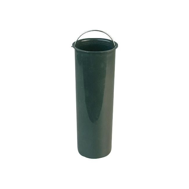 Versenkvase, Grabvase, versenkbar, Vase, Grabschmuck | Bronze dunkelbraun