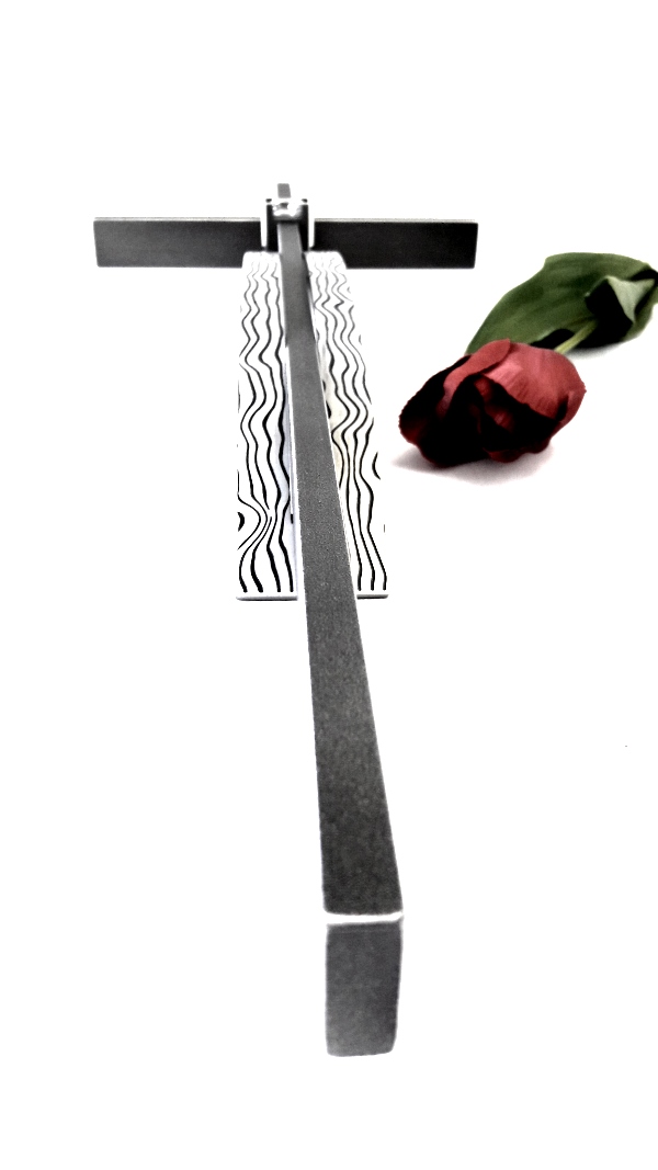 Design- Kreuz Aluminium