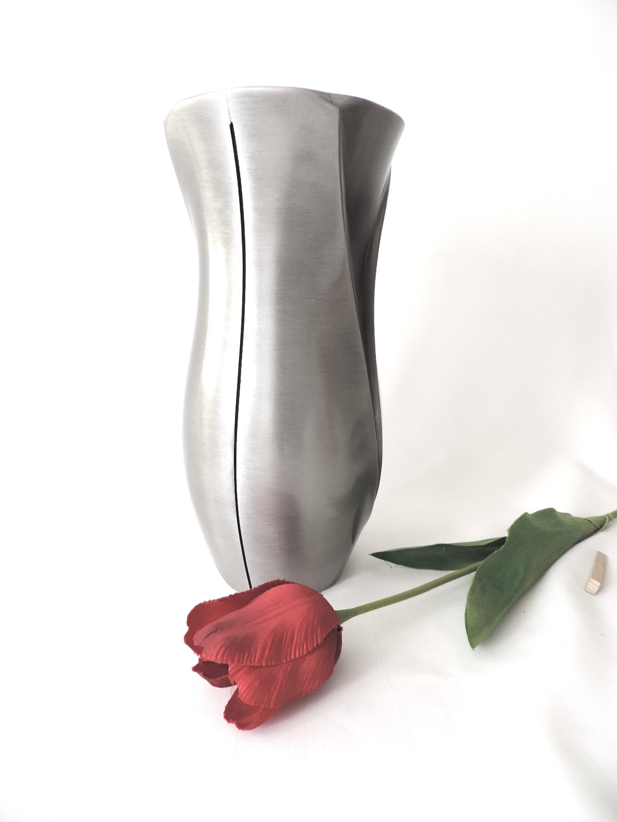 Stilvolle Grabvase, Blumenvase, Grabschmuck, Vase