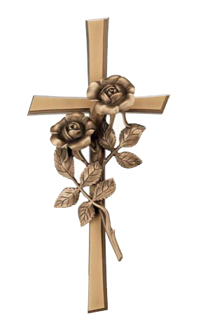 Kreuz mit Rosen