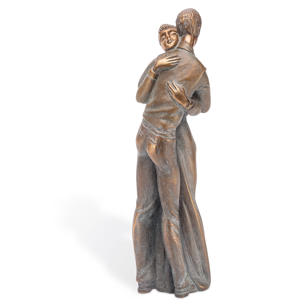 Skulptur "Umarmung", Figuren, 2 Größen