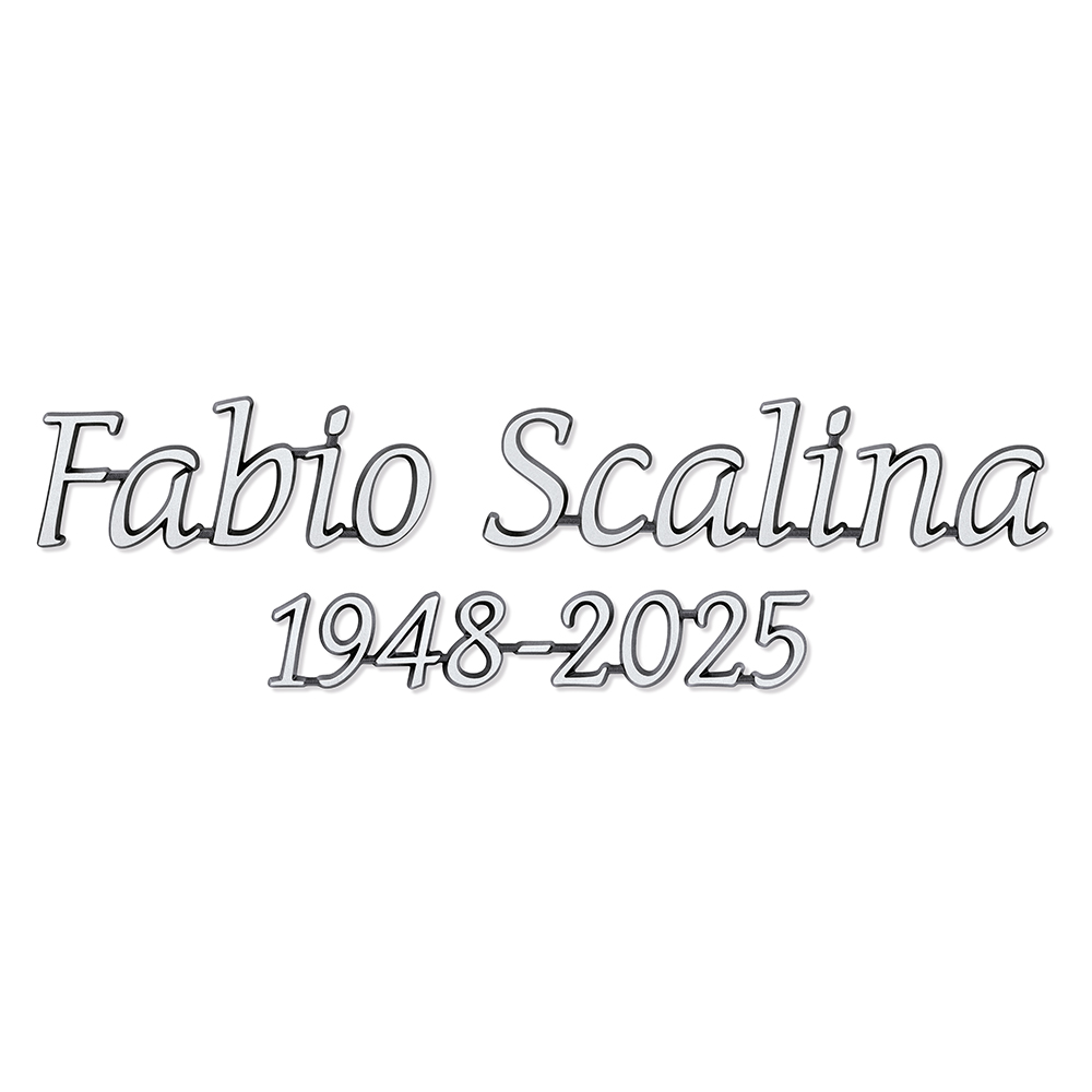 Schriftzug "Scalina"