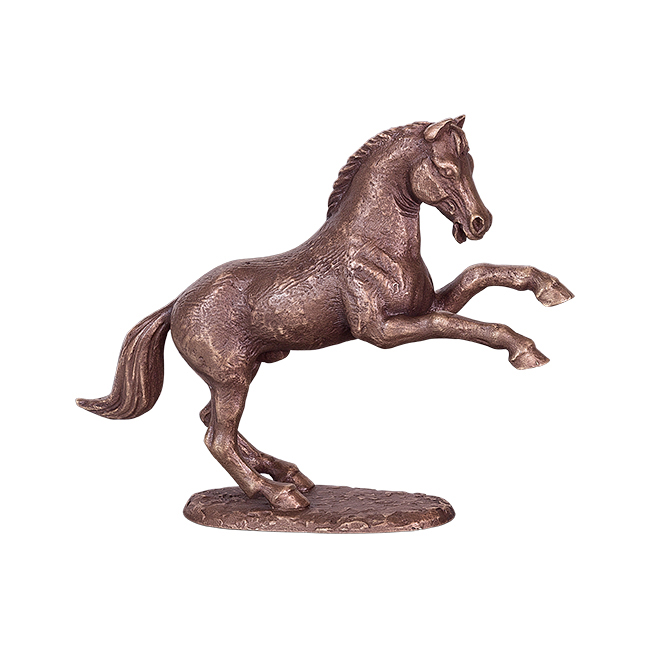 Pferd aufbäumend  Bronzeskulptur