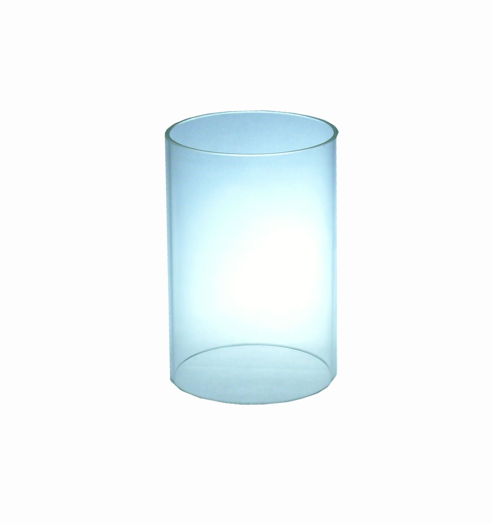 Glas 12 cm h, 8 cm Ø